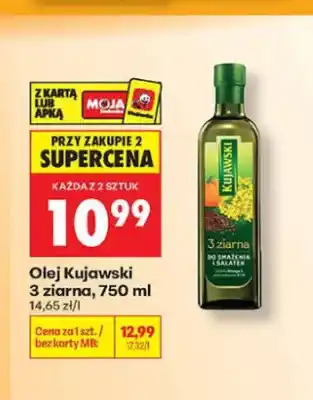 Biedronka Olej rzepakowy Kujawski 3 ziarna oferta