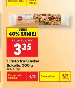 Biedronka Ciasto francuskie Bakello oferta
