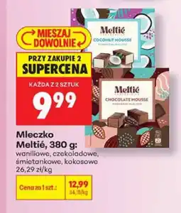 Biedronka Mleczko Meltié waniliowe oferta