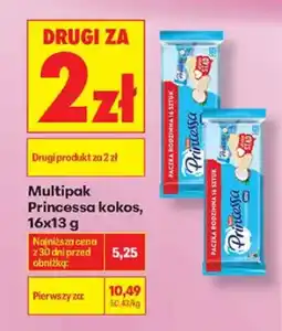 Biedronka Multipak Princessa kokos 16-pak oferta