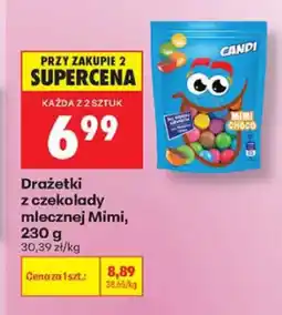 Biedronka Drażetki z czekolady mlecznej Mimi Candi oferta