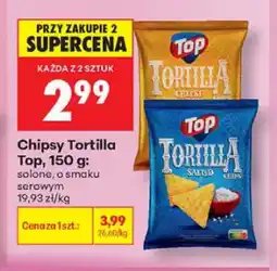 Biedronka Chipsy Tortilla Top solone oferta