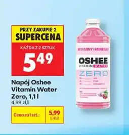 Biedronka Napój Oshee Vitamin Water Zero oferta