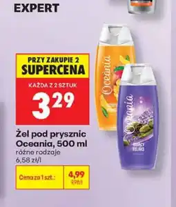 Biedronka Żel pod prysznic Oceania oferta