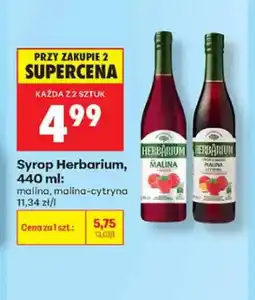 Biedronka Syrop Herbarium malina oferta