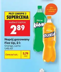 Biedronka Napój gazowany Fizz Up Orango oferta