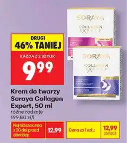 Biedronka Krem do twarzy Soraya Collagen Expert Tłusty oferta