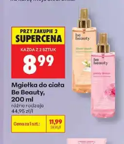 Biedronka Mgiełka do ciała Be Beauty Flower Touch oferta