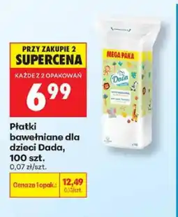 Biedronka Płatki bawełniane dla dzieci Dada oferta