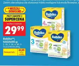 Biedronka Mleko modyfikowane Bebiko 2 oferta