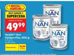 Biedronka Mleko modyfikowane Nestlé NAN Optipro Plus 2 oferta