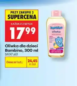 Biedronka Oliwka dla dzieci Bambino oferta