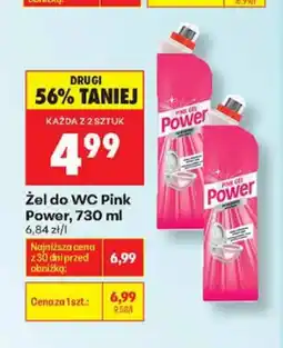 Biedronka Żel do WC Pink Power oferta