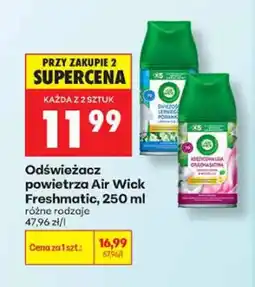 Biedronka Odświeżacz powietrza Air Wick Freshmatic Świeżość Letniego Poranka oferta