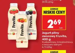 Biedronka Jogurt pitny owocowy Fruvita truskawkowy oferta