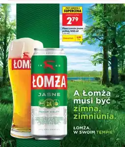 Biedronka Piwo Łomża oferta