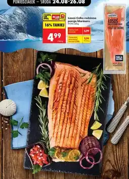 Biedronka Łosoś pacyficzny Coho filet ze skórą Marinero porcja rodzinna oferta