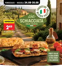 Biedronka Pieczywo Schiacciata oferta