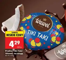 Biedronka Praliny Tiki-Taki Wawel na wagę oferta
