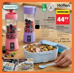 Biedronka Blender przenośny Hoffen oferta