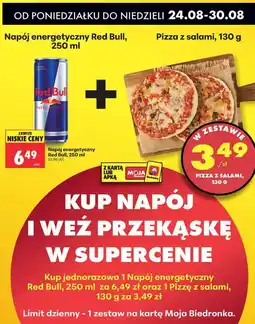Biedronka KUP NAPÓJ I WEŹ PRZEKĄSKĘ W SUPERCENIE oferta