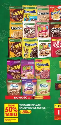 Biedronka Wszystkie płatki śniadaniowe Nestlé oferta