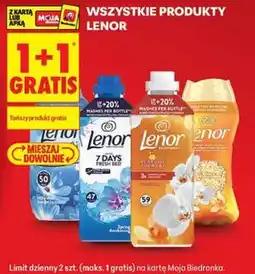 Biedronka Wszystkie produkty Lenor oferta