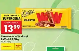 Biedronka Czekolada WW klasyk E.Wedel oferta