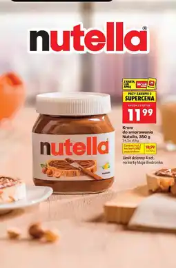 Biedronka Krem do smarowania Nutella oferta