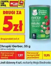 Biedronka Chrupki Gerber oferta