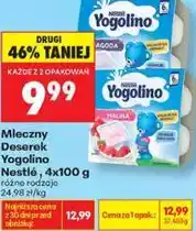Biedronka Mleczny Deserek Yogolino Nestlé oferta