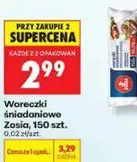 Biedronka Woreczki śniadaniowe Zosia, 150 szt oferta