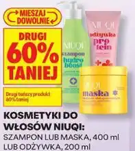 Biedronka Kosmetyki do włosów Niuqi: Szampon, maska lub odżywka oferta