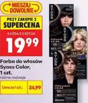 Biedronka Farba do włosów Syoss Color oferta