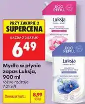 Biedronka Luksja Mydło w płynie zapas oferta