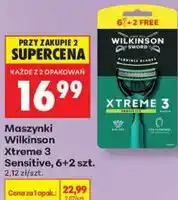 Biedronka Wilkinson Xtreme 3 Sensitive Maszynki oferta