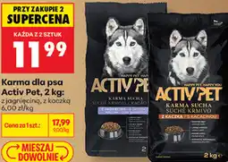 Biedronka Karma dla psa Activ Pet oferta