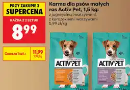 Biedronka Karma dla psów małych ras Activ Pet oferta