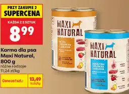 Biedronka Karma dla psa Maxi Natural oferta