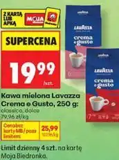 Biedronka Kawa mielona Lavazza Crema e Gusto, 250 g: classico, dolce oferta