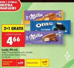 Biedronka Lody Milka / Oreo oferta