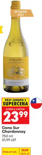 Biedronka Cono Sur Chardonnay oferta