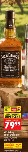 Biedronka Whiskey Jack Daniel's oferta