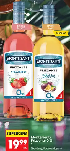 Biedronka Monte Santi Frizzante 0 % oferta