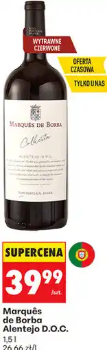 Biedronka Marquês de Borba Alentejo D.O.C oferta