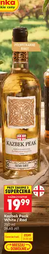 Biedronka Wino Kazbek Peak White / Red oferta