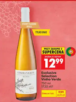 Biedronka Exclusive Selection Vinho Verde oferta