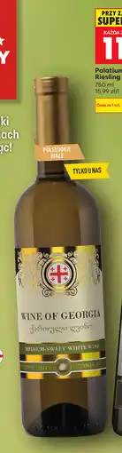 Biedronka Wino Wine of Georgia Półsłodkie Białe oferta