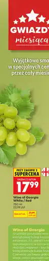 Biedronka Wino Wine of Georgia White / Red oferta