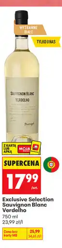 Biedronka Exclusive Selection Sauvignon Blanc Verdelho oferta